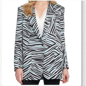 DKNY Zebra Print Blazer – Size 14